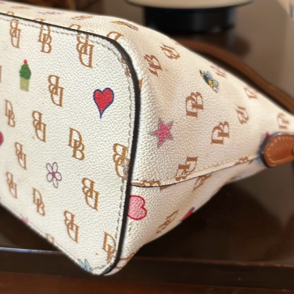 Dooney & Bourke Gretta Bees & Hearts Satchel - Picture 8 of 16